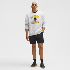 NHL Heathered Core Ultra Light Grey|Heathered Core Ultra Light Grey Boston Bruins lululemon Steady State Crew