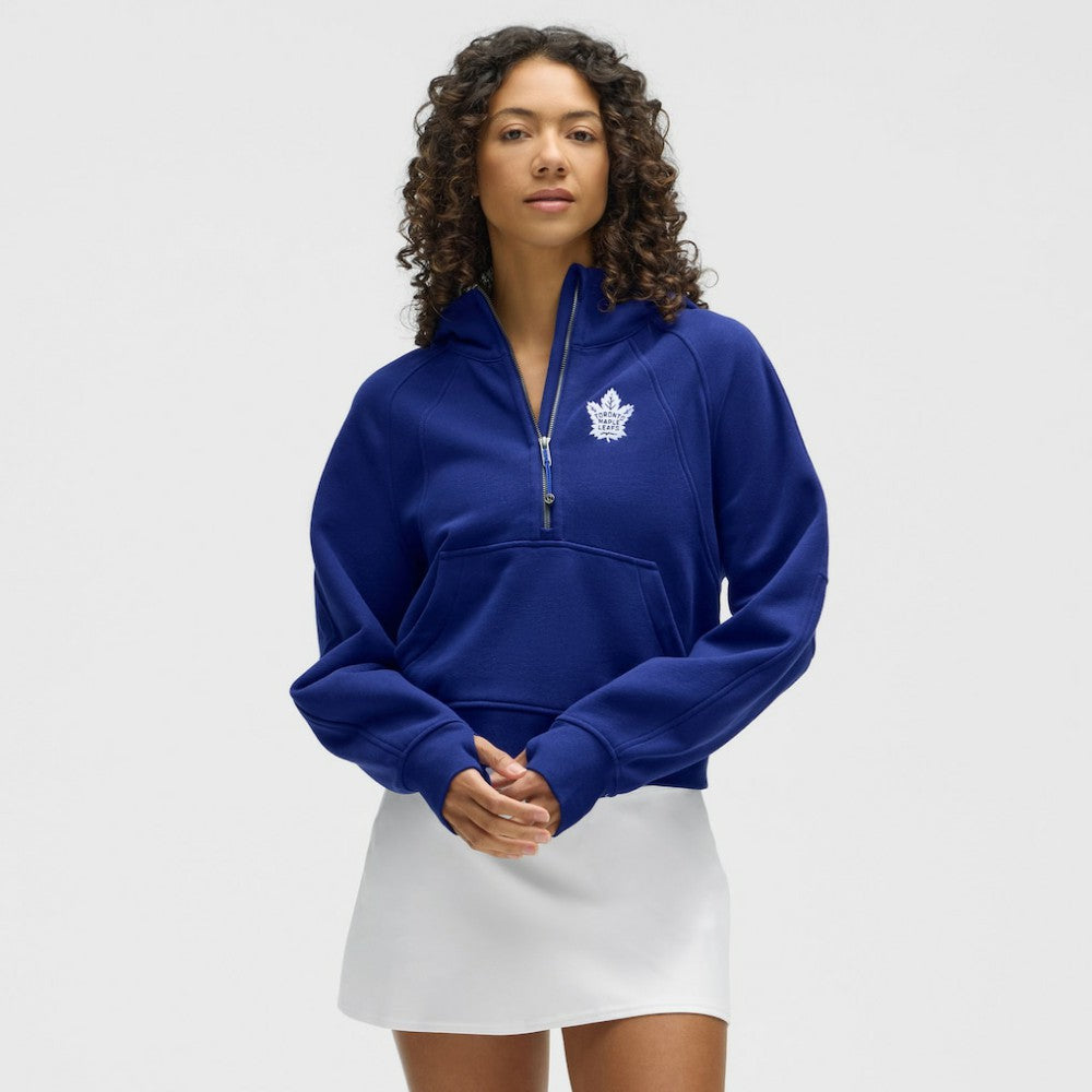 NHL Larkspur|Larkspur Toronto Maple Leafs lululemon Women's Scuba Oversized Half-Zip Hoodie