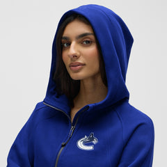 NHL Larkspur|Larkspur Vancouver Canucks lululemon Women's Scuba Oversized Half-Zip Hoodie