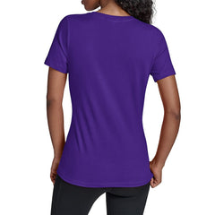Starter Women's Groovy Script V-Neck T-Shirt - Minnesota Vikings