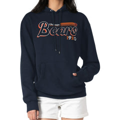 Starter Women's Groovy Script Pullover Hoodie - Chicago Bears