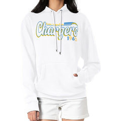 Starter Women's Groovy Script Pullover Hoodie - Los Angeles Chargers