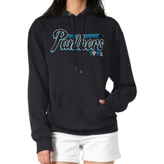 Starter Women's Groovy Script Pullover Hoodie - Carolina Panthers
