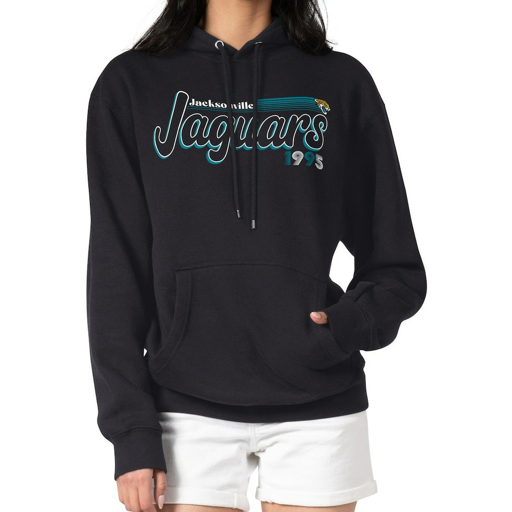 Starter Women's Groovy Script Pullover Hoodie - Jacksonville Jaguars