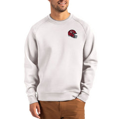 Cutter & Buck Helmet Roam Recycled Raglan Pullover Sweatshirt - Kansas City Chiefs