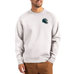 Cutter & Buck Helmet Roam Recycled Raglan Pullover Sweatshirt - Philadelphia Eagles