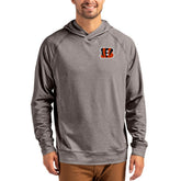 Cutter & Buck Adapt Knit Recycled Raglan Pullover Hoodie - Cincinnati Bengals