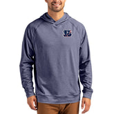 Cutter & Buck Adapt Americana Knit Recycled Raglan Pullover Hoodie - Cincinnati Bengals