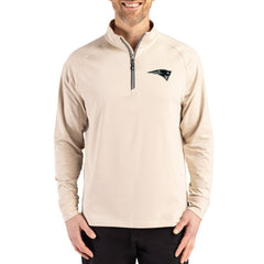 Cutter & Buck Adapt Eco Knit Stretch Recycled Quarter-Zip Pullover - New England Patriots