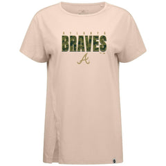 MLB Atlanta Braves Levelwear Women's Influx Protect W T-Shirt