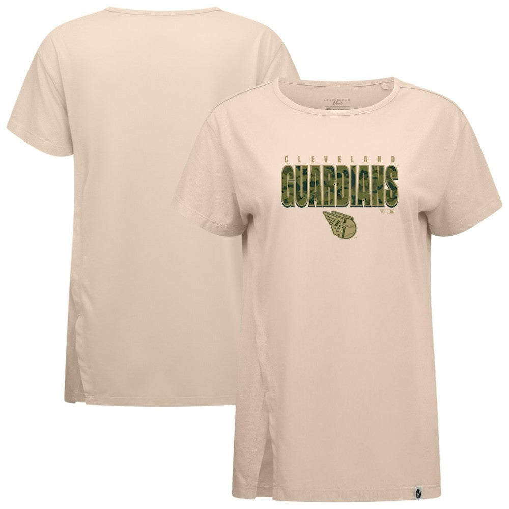 MLB Cleveland Guardians Levelwear Women's Influx Protect W T-Shirt