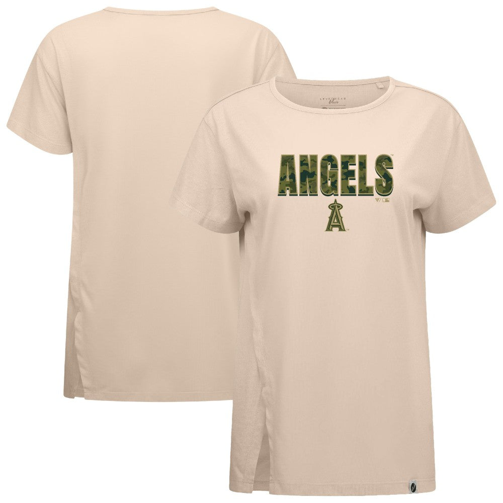 MLB Los Angeles Angels Levelwear Women's Influx Protect W T-Shirt