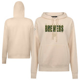 MLB Milwaukee Brewers Levelwear Women's Adorn Protect W Pullover Hoodie