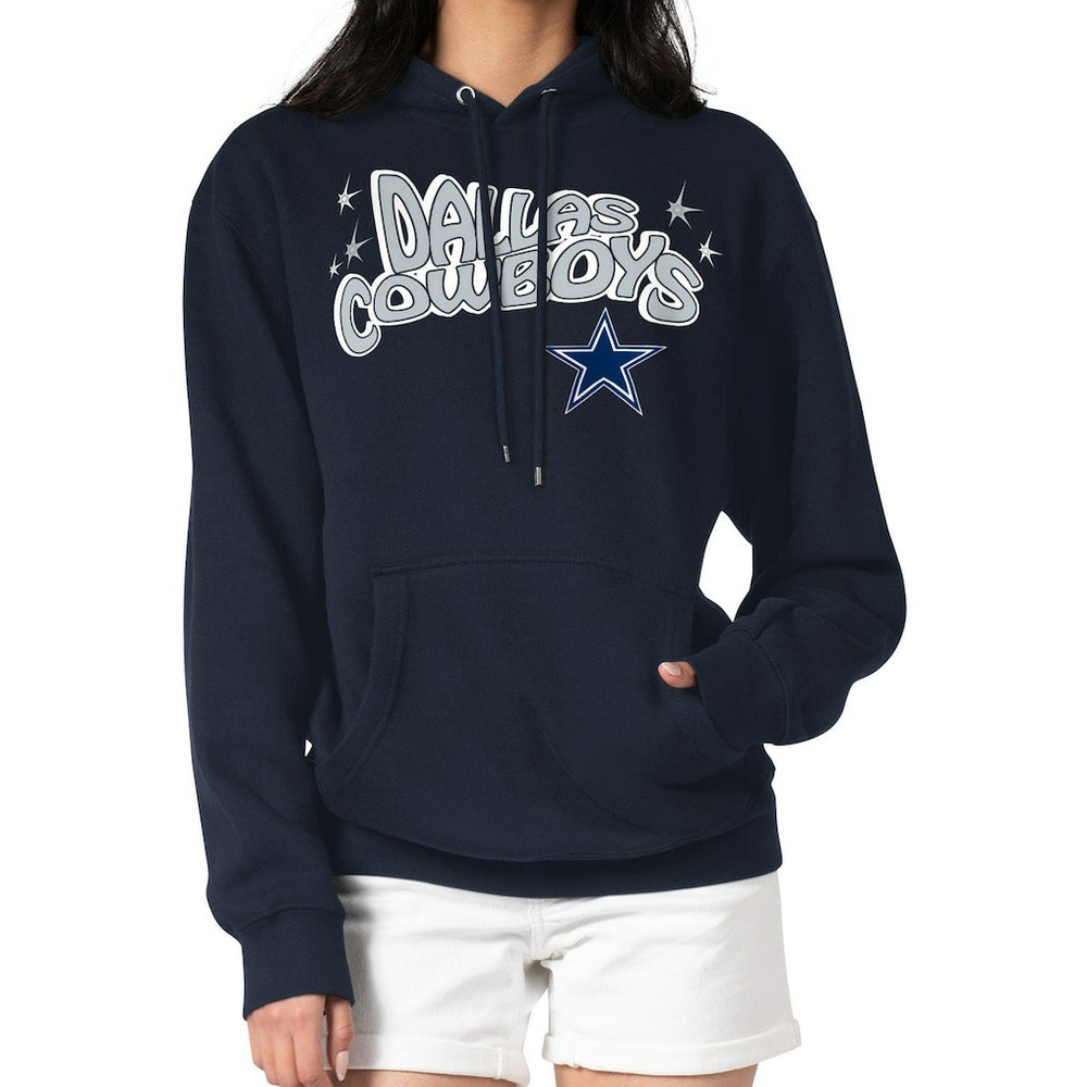 Starter Women's Fireworks Fleece Pullover Hoodie - Dallas Cowboys