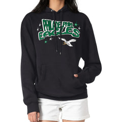 Starter Women's Fireworks Fleece Pullover Hoodie - Philadelphia Eagles