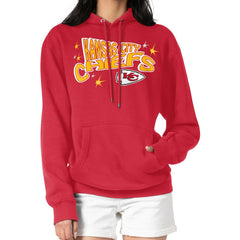 Starter Women's Fireworks Fleece Pullover Hoodie - Kansas City Chiefs