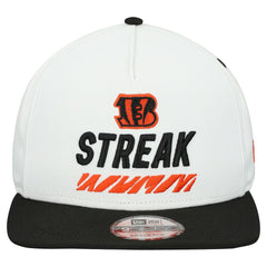 STREAK Season Ticket Member 9FIFTY A-Frame Snapback Hat - Cincinnati Bengals