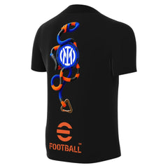 Inter Milan Youth Pre-Match Dri-FIT Top - Nike Black