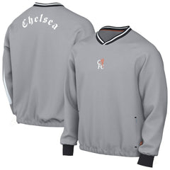 Chelsea 2025/26 Academy Shell Pullover - Nike Gray