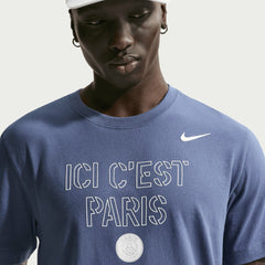 Paris Saint-Germain Men's Team Pride T-Shirt - Nike Blue
