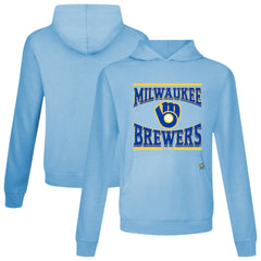 MLB Milwaukee Brewers Levelwear Big Brew Relay Pullover Hoodie