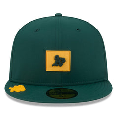 MLB Athletics New Era 2026 Clubhouse 59FIFTY Fitted Hat