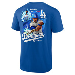 MLB Mookie Betts Los Angeles Dodgers Anime Graphic T-Shirt