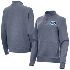 Antigua Women's 50th Season Crush Quarter-Zip Pullover - Seattle Seahawks