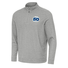 Antigua 50th Season Subtle Quarter-Zip Pullover - Seattle Seahawks