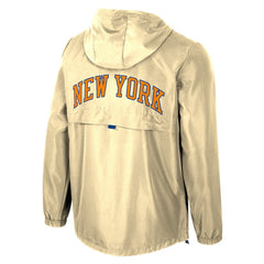 NBA New York Knicks Stadium Essentials Unisex 2025/26 City Edition Compete Quarter-Zip Hoodie Jacket