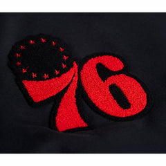 NBA Philadelphia 76ers Stadium Essentials Unisex Club Level Chenille Sweatshirt