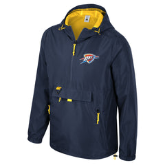 NBA Oklahoma City Thunder Stadium Essentials Unisex Compete Quarter-Zip Hoodie Jacket