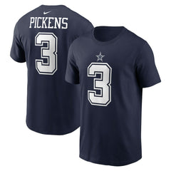 George Pickens Name & Number T-Shirt - Dallas Cowboys
