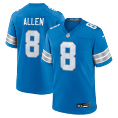 Kyle Allen Team Game Jersey - Detroit Lions