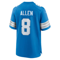 Kyle Allen Team Game Jersey - Detroit Lions