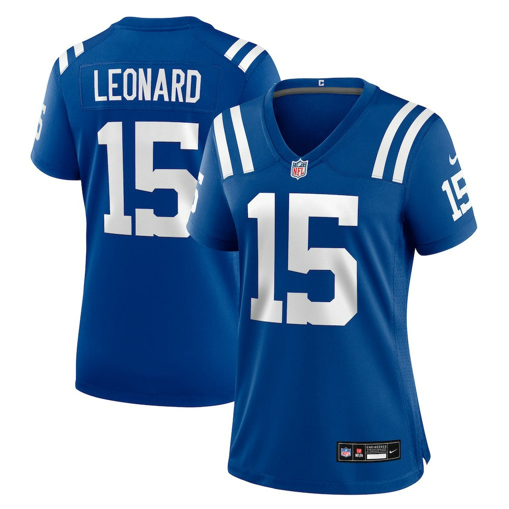 Riley Leonard Women's Team Game Jersey - Indianapolis Colts