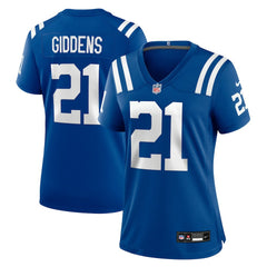 DJ Giddens Women's Team Game Jersey - Indianapolis Colts
