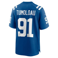 JT Tuimoloau Team Game Jersey - Indianapolis Colts
