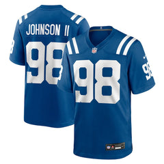 Eric Johnson II Team Game Jersey - Indianapolis Colts