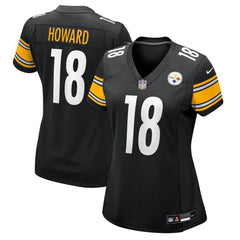 Will Howard Women's Team Game Jersey - Pittsburgh Steelers