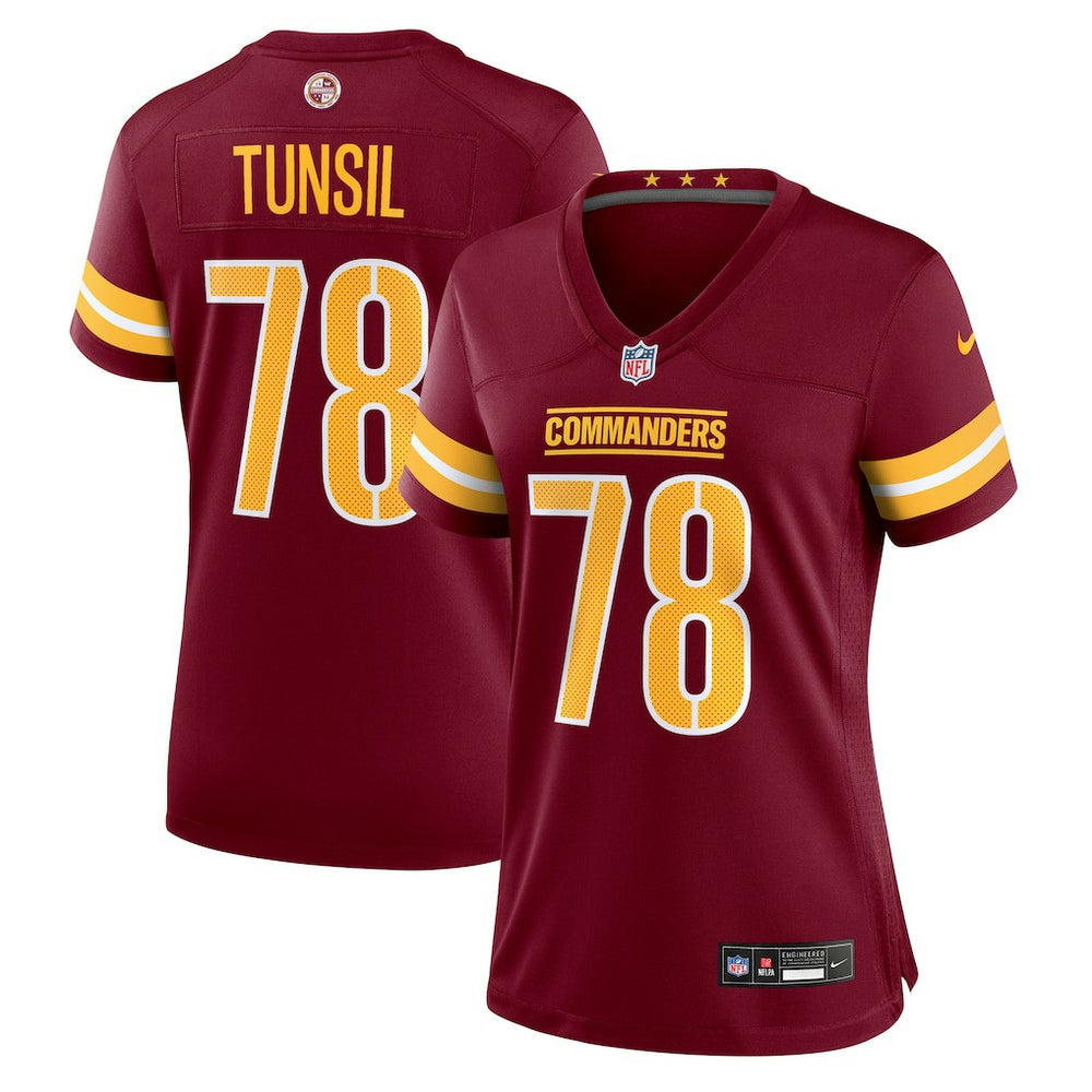 Laremy Tunsil Women's Team Game Jersey - Washington Commanders