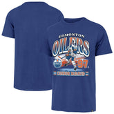 NHL Royal Connor McDavid Edmonton Oilers '47 Franklin Player Name & Number T-Shirt