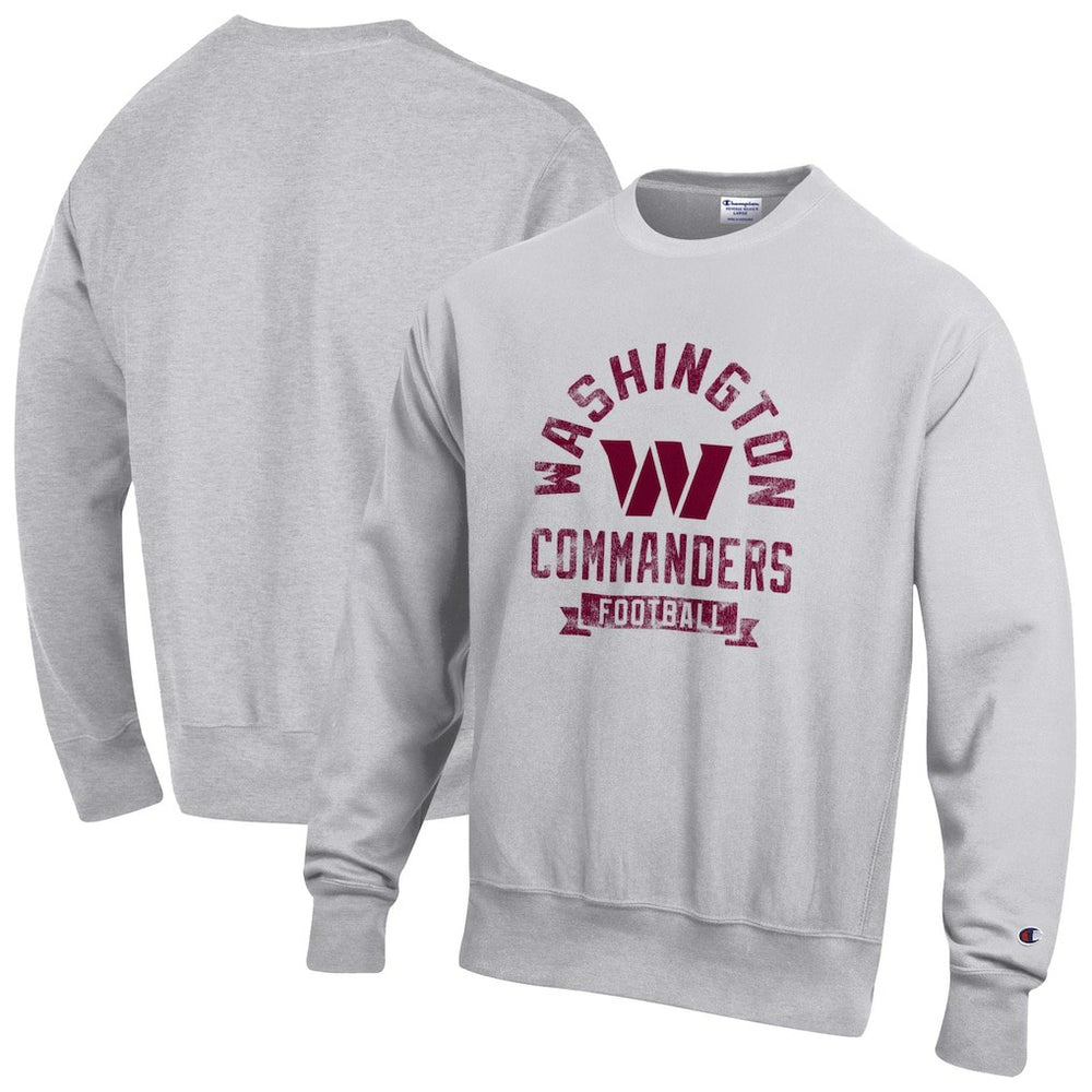 Reverse Weave Fleece Pullover Sweatshirt - Washington Commanders