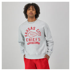 Reverse Weave Fleece Pullover Sweatshirt - Kansas City Chiefs