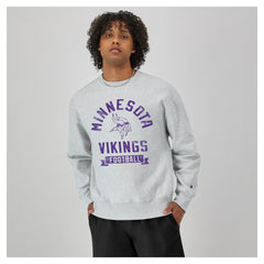Reverse Weave Fleece Pullover Sweatshirt - Minnesota Vikings