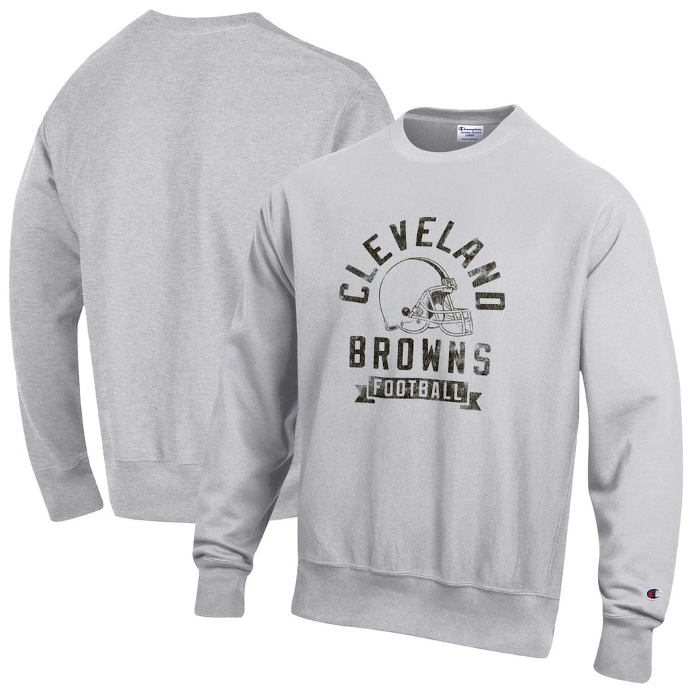 Reverse Weave Fleece Pullover Sweatshirt - Cleveland Browns