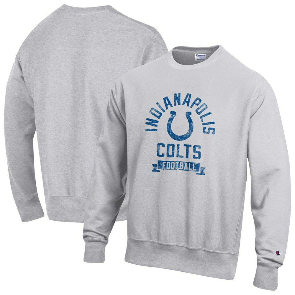 Reverse Weave Fleece Pullover Sweatshirt - Indianapolis Colts