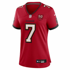 Bucky Irving Women's 50th Season Team Game Jersey - Tampa Bay Buccaneers
