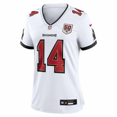 Chris Godwin Jr. Women's 50th Season White Game Jersey - Tampa Bay Buccaneers