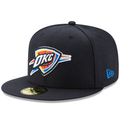 NBA Oklahoma City Thunder 2025 NBA Finals Champions Side Patch 59FIFTY Fitted Hat